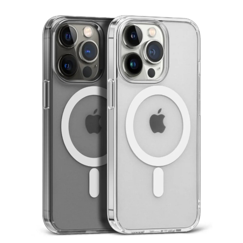 Liquid Silicone Magnetic Phone Case - Magnetic Original Clear Case For iPhone