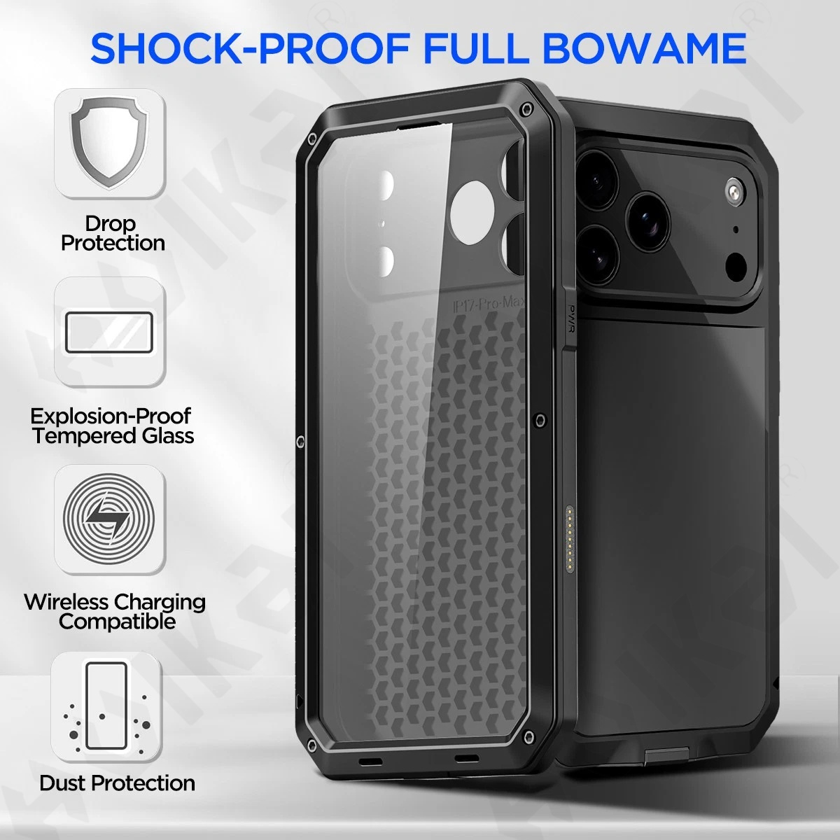 Case For iPhone 18 17 16 15 14 - Heavy Duty 360 Full Body Protective Case review and price