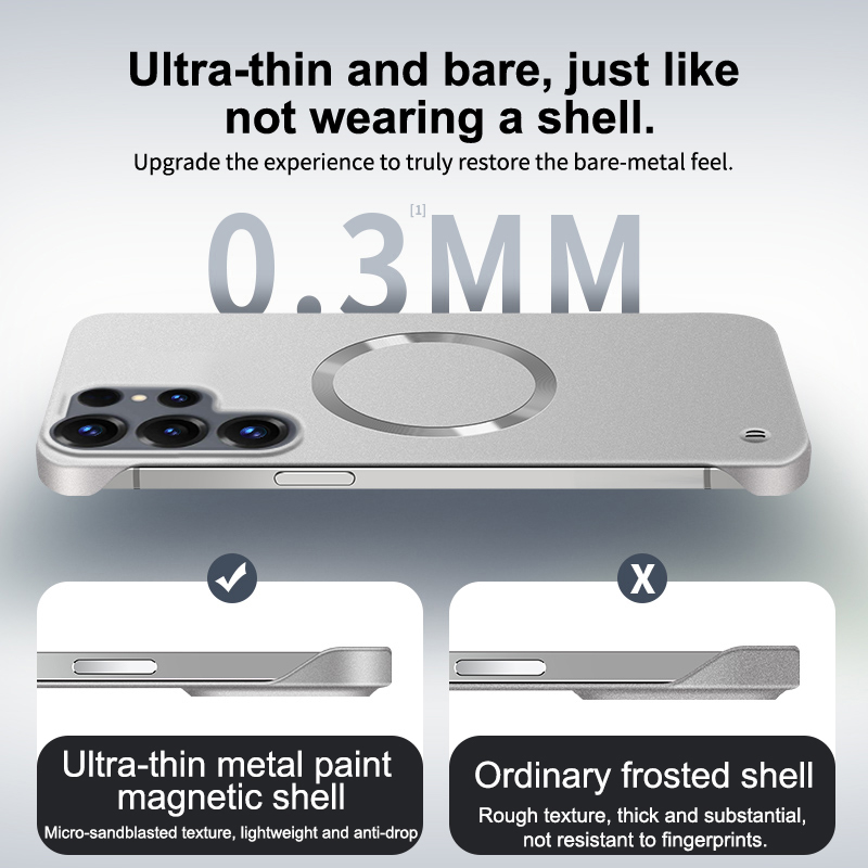 Frameless Ultra-thin Matte Lux - Ultra Thin Frameless Phone Cover review and price